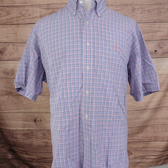POLO RALPH LAUREN CLASSIC FIT SHORT SLEEVE BUTTON DOWN SHIRT MENS SIZE XL - Picture 3 of 6